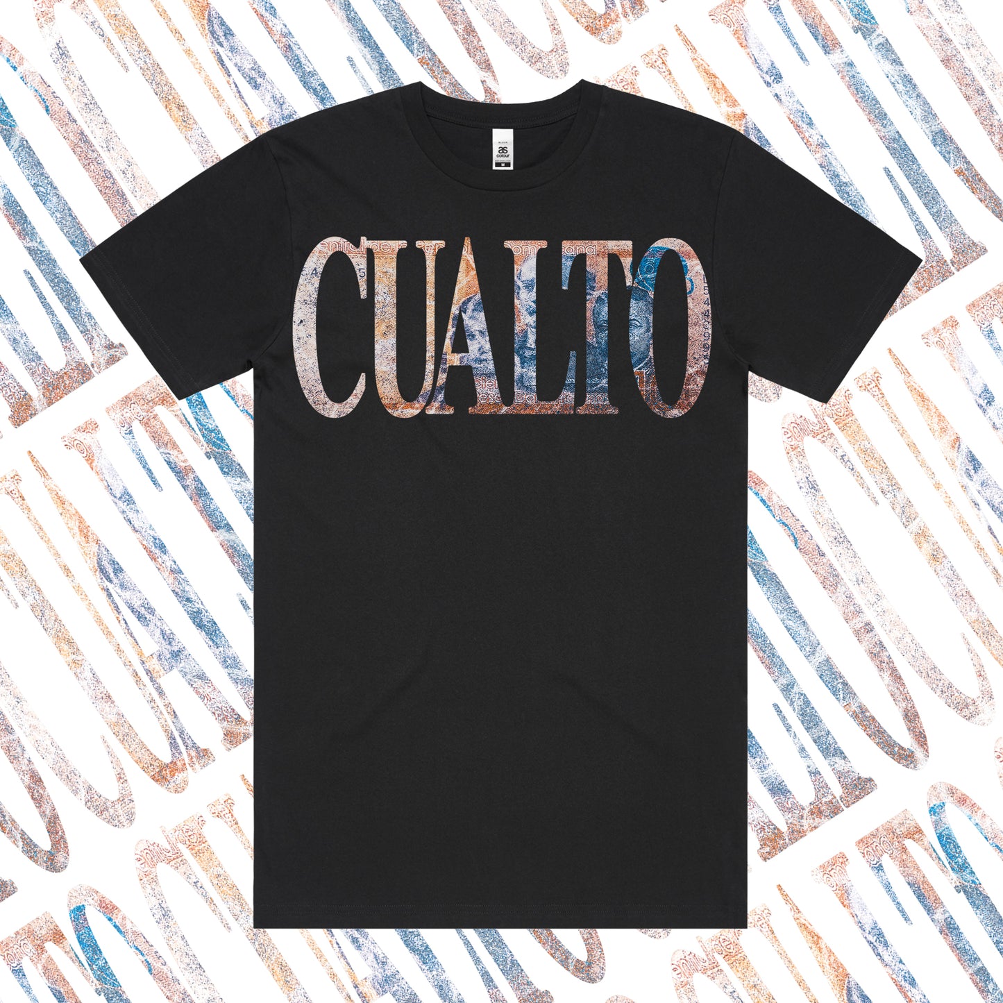 Black Shirt with money print