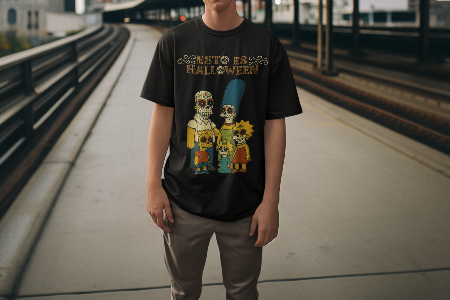 Dia De Los Muertos Simpsons